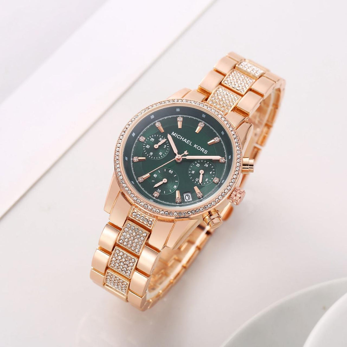 Michael Kors MK6485 Ritz Chronograph Watch 1||1 quality